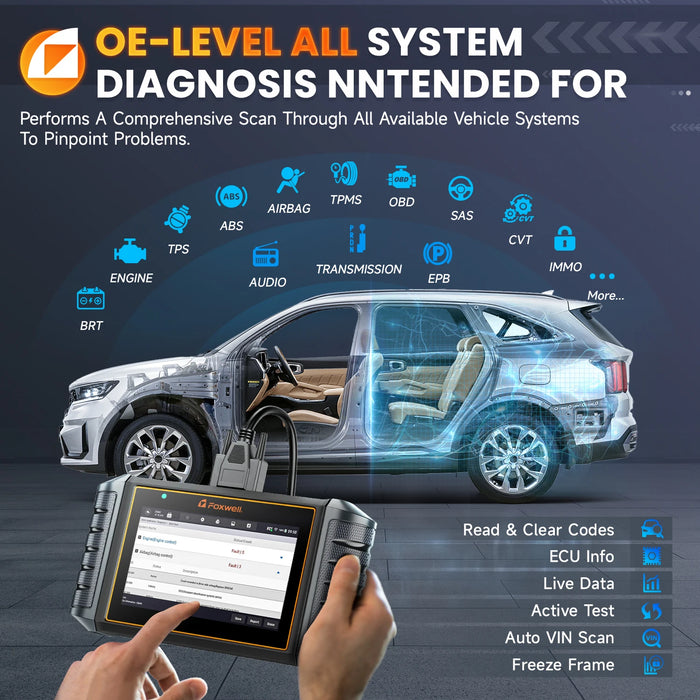FOXWELL NT710 Multi System Scan Tool